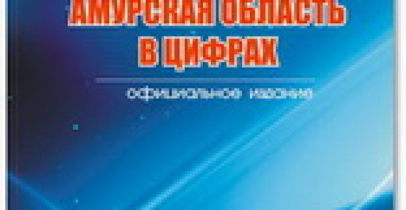 Выпущен краткий статистический сборник «Амурская область в цифрах»